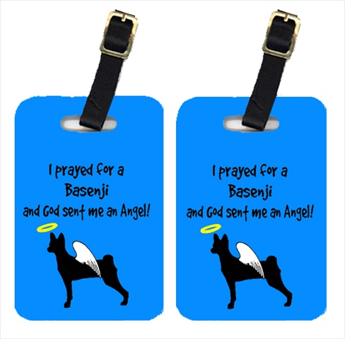 Basenji Luggage Tags - Pair Of 2
