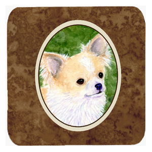 Chihuahua Foam Coasters, Set Of 4