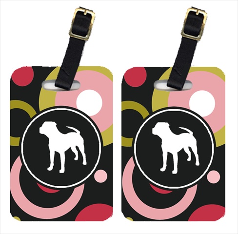 Pit Bull Luggage Tags - Pair Of 2