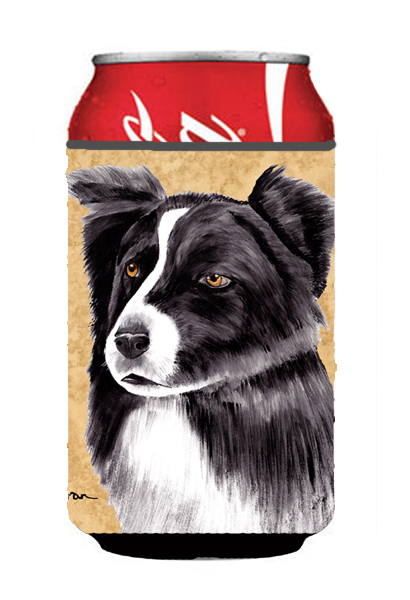 Border Collie Can Or Bottle  Hugger