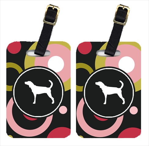 Plott Hound Luggage Tags - Pair Of 2