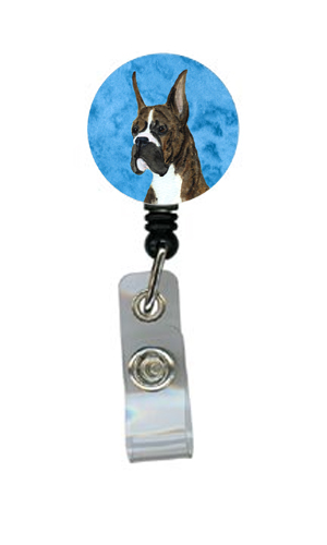 Boxer Retractable Badge Reel Or Id Holder With Clip