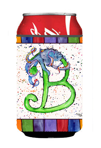 Picture of Carolines Treasures 8425-BCC Letter B With Octupus Can Or Bottle  Hugger