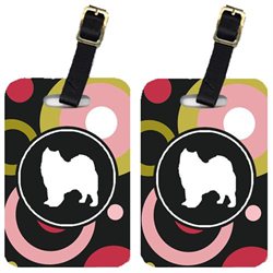 Samoyed Luggage Tags - Pair Of 2