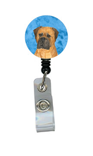 Bullmastiff Retractable Badge Reel Or Id Holder With Clip