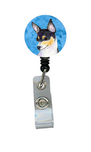 Chihuahua Retractable Badge Reel Or Id Holder With Clip