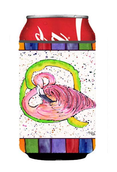 Picture of Carolines Treasures 8440-QCC Letter Q With Flamingo Can Or Bottle  Hugger