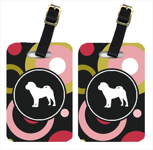 Shar Pei Luggage Tags - Pair Of 2
