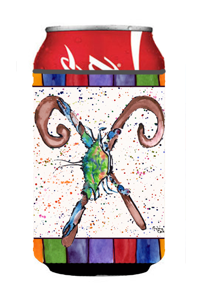 Picture of Carolines Treasures 8447-XCC Letter X With Crab Can Or Bottle  Hugger