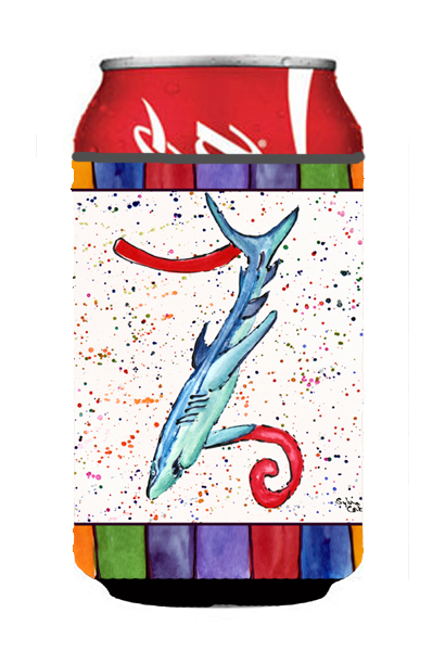 Picture of Carolines Treasures 8449-ZCC Letter Z With Shark Can Or Bottle  Hugger