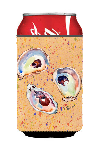Picture of Carolines Treasures 8466CC Oyster On Coral Can Or Bottle  Hugger