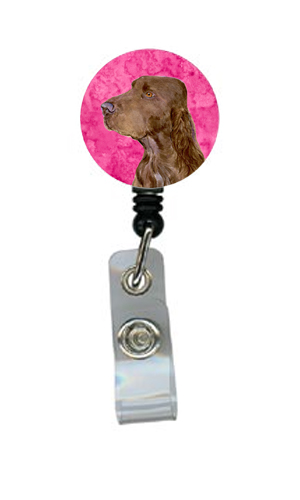 Field Spaniel Retractable Badge Reel Or Id Holder With Clip