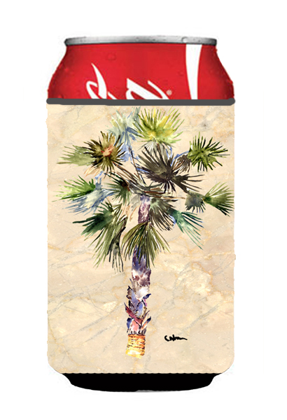 Picture of Carolines Treasures 8481CC Tree - Palm Tree Can Or Bottle  Hugger