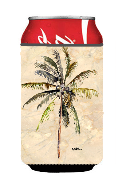 Picture of Carolines Treasures 8482CC Tree - Palm Tree Can Or Bottle  Hugger