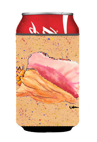 Picture of Carolines Treasures 8522CC Shell On Coral Can Or Bottle  Hugger