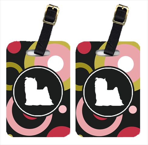Yorkie Luggage Tags- Pair - 2