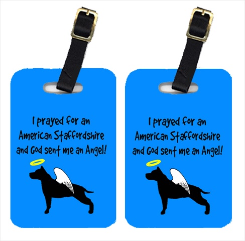 Staffie Luggage Tags- Pair - 2