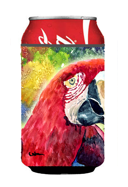 Picture of Carolines Treasures 8607CC Bird - Parrot Can or Bottle  Hugger