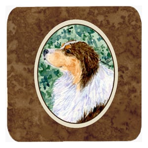 Australian Shepherd Foam Coasters, Set - 4