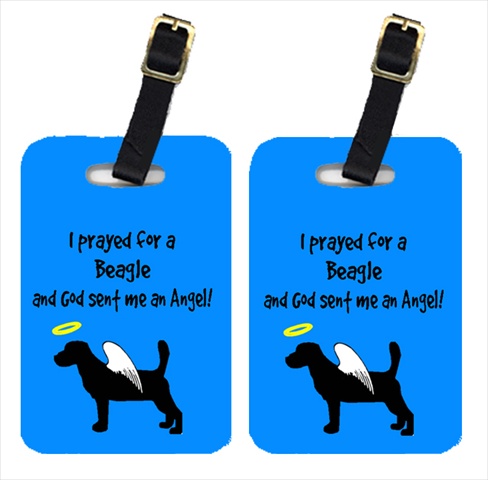 Beagle Luggage Tags- Pair - 2