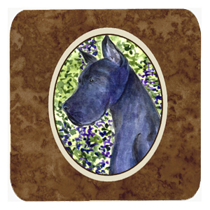Great Dane Foam Coasters, Set - 4