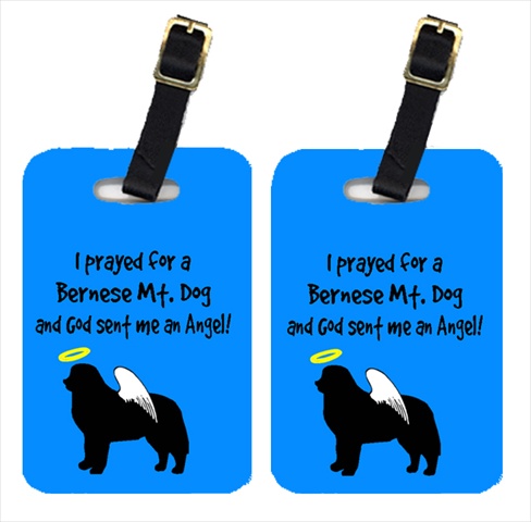 Bernese Mountain Dog Luggage Tags- Pair - 2