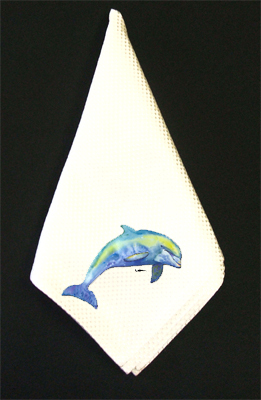 Picture of Carolines Treasures 8548NAP Dolphin Napkin