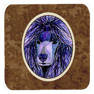 Poodle Foam Coasters, Set - 4