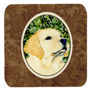SS8803FC Labrador Foam Coasters- Set - 4
