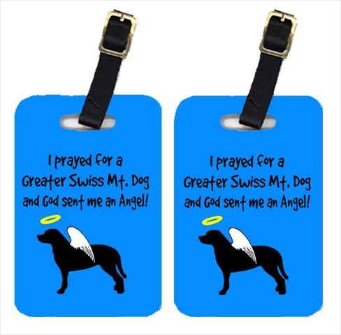 Greater Swiss Mountain Dog Luggage Tags- Pair - 2