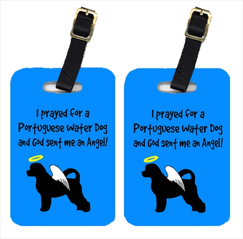 Portuguese Water Dog Luggage Tags- Pair - 2