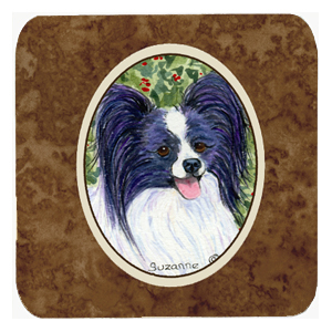 Papillon Foam Coasters, Set - 4