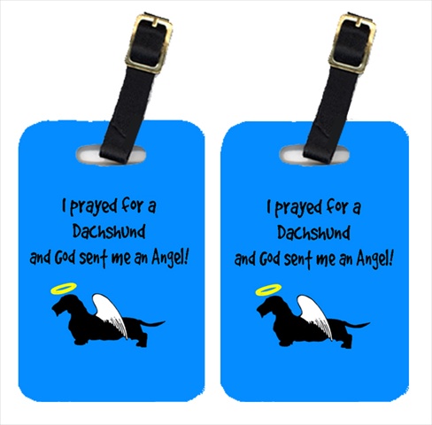 AN1133BT Dachshund Luggage Tags- Pair - 2