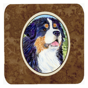 SS8867FC Bernese Mountain Dog Foam Coasters- Set - 4
