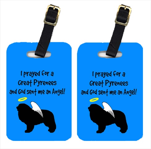 Great Pyrenees Luggage Tags- Pair - 2