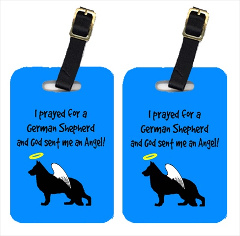 German Shepherd Luggage Tags- Pair - 2