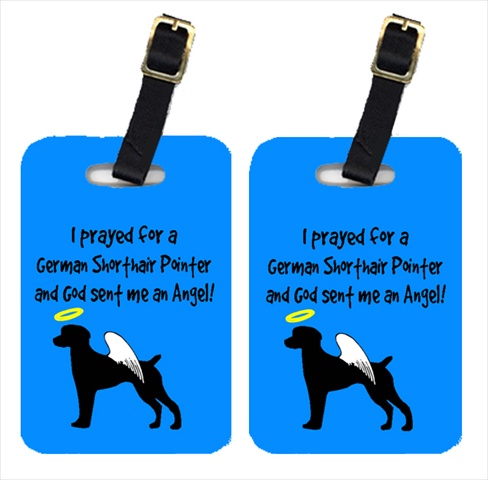 AN1035BT German Shorthaired Pointer Luggage Tags- Pair - 2