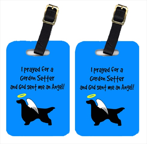 Gordon Setter Luggage Tags- Pair - 2