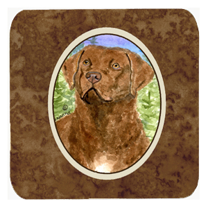 SS8933FC Chesapeake Bay Retriever Foam Coasters- Set - 4