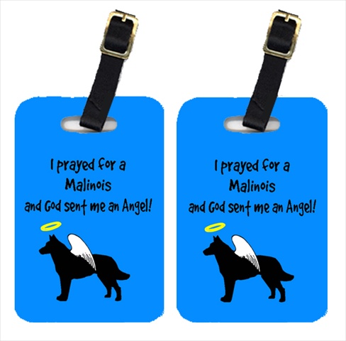 AN1141BT Maltese Luggage Tags- Pair - 2
