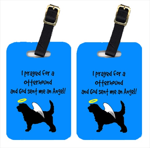 AN1143BT Otterhound Luggage Tags- Pair - 2