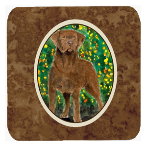 Chesapeake Bay Retriever Foam Coasters, Set - 4