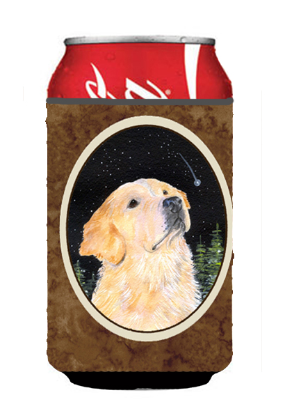 Starry Night Golden Retriever Can or Bottle  Hugger