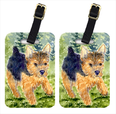 Norwich Terrier Luggage Tags- Pair - 2