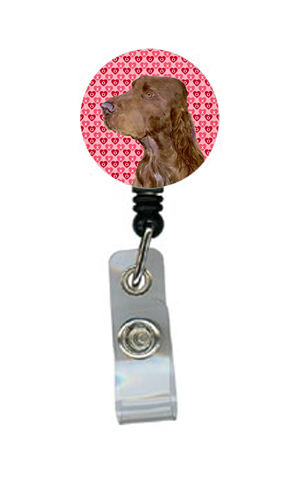 Field Spaniel Retractable Badge Reel or ID Holder with Clip