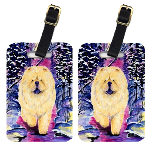 Chow Chow Luggage Tags- Pair - 2