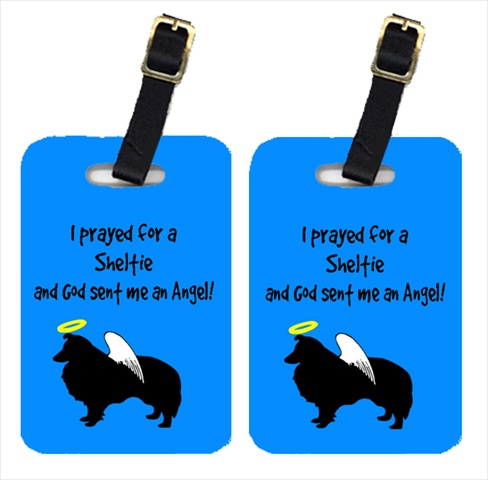 Sheltie Luggage Tags- Pair - 2