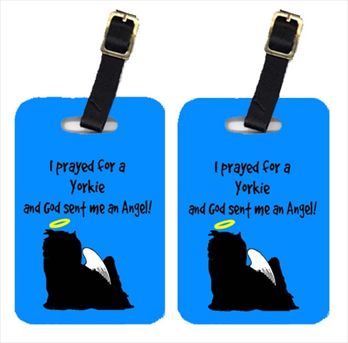Yorkie Luggage Tag - 4 x 2.75 In.
