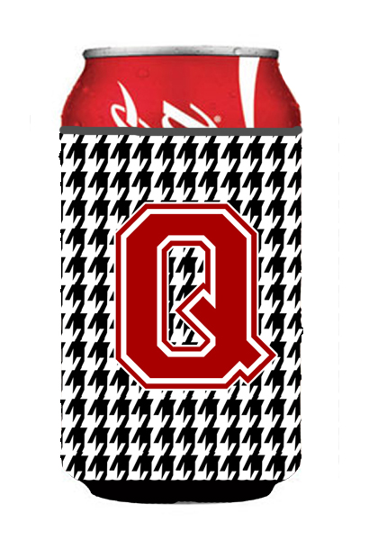 CJ1021-QCC Monogram - Houndstooth Can Or Bottle  Hugger