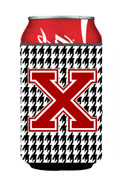 CJ1021-XCC Monogram - Houndstooth Can Or Bottle  Hugger